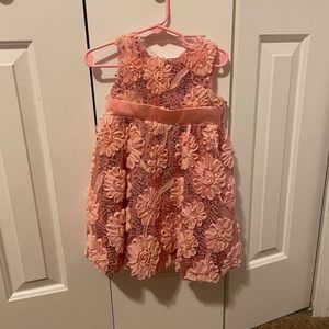 24 month pink sequence rosette dress 👗